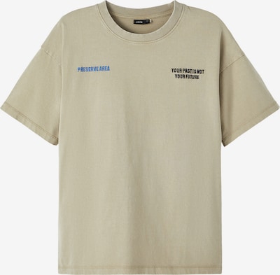 NAME IT T-Shirt 'Tripe' in beige / blau / schwarz, Produktansicht