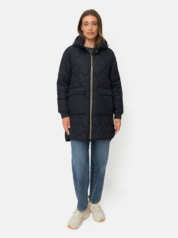 CAMEL ACTIVE Winddichter Mantel in Oversized Passform in Blau: Vorderseite