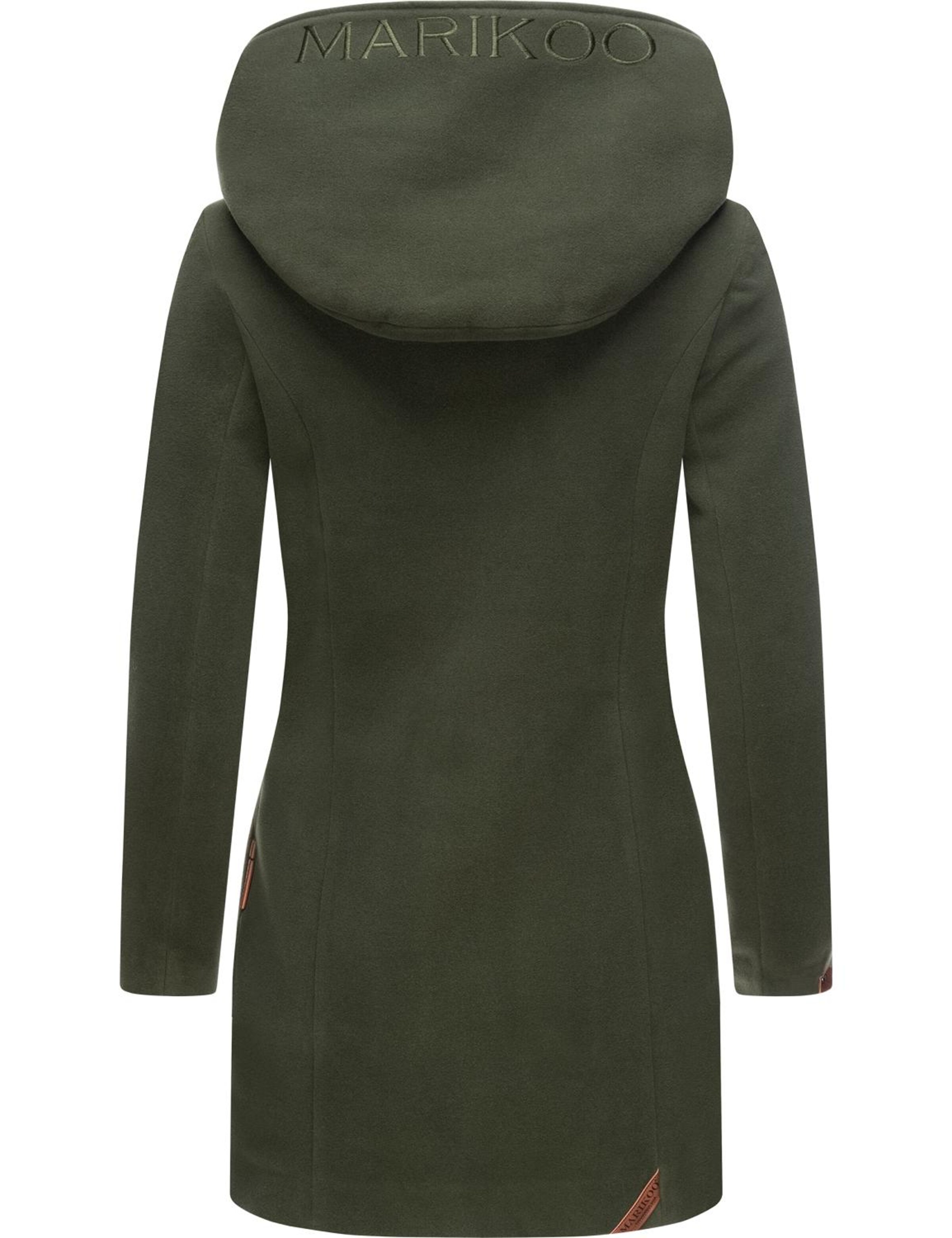 MARIKOO Overgangsfrakke 'Maikoo' i grøn