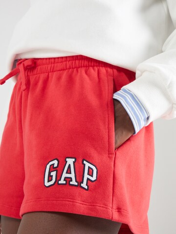GAP Свободный крой Штаны 'HERITAGE' в Красный