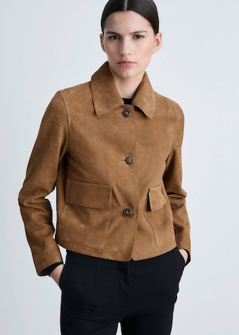 MANGO Jacke in Braun: Vorderseite