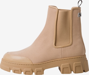 TAMARIS Chelsea boots i brun