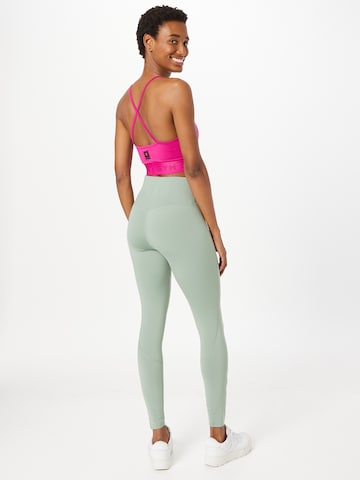 Hummel Skinny Workout Pants in Green