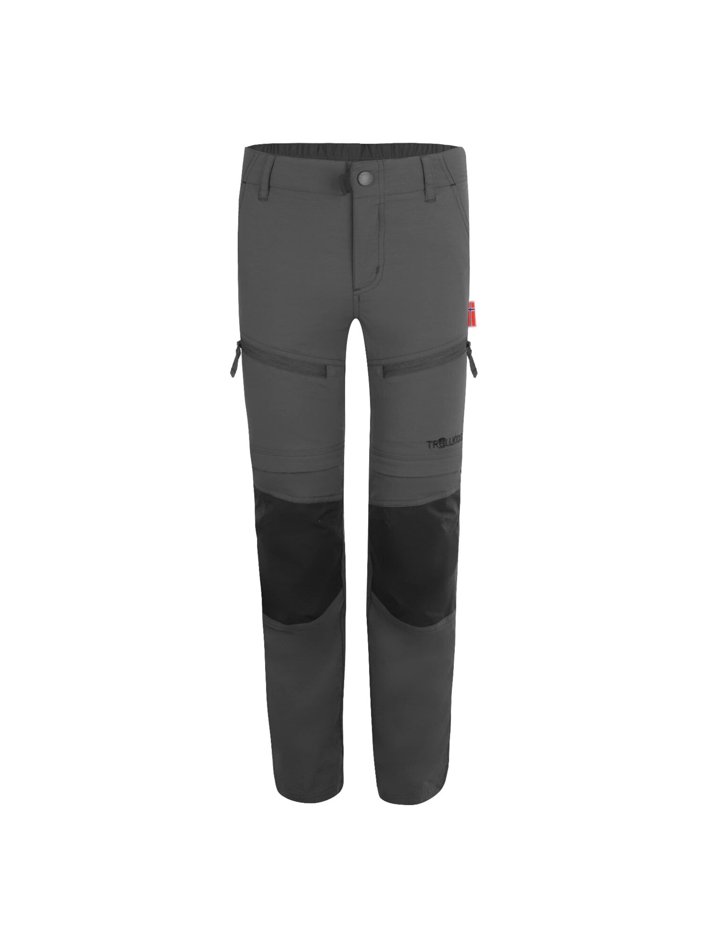 TROLLKIDS Workout Pants in Grey: front