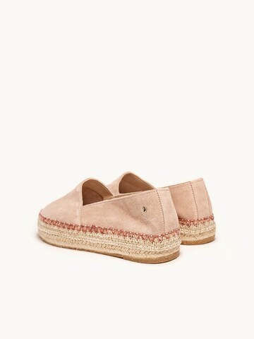 Alhamas Espadrilles 'Alpargata Plana' in Pink