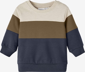 NAME ITSweater majica 'LAW' - plava boja: prednji dio