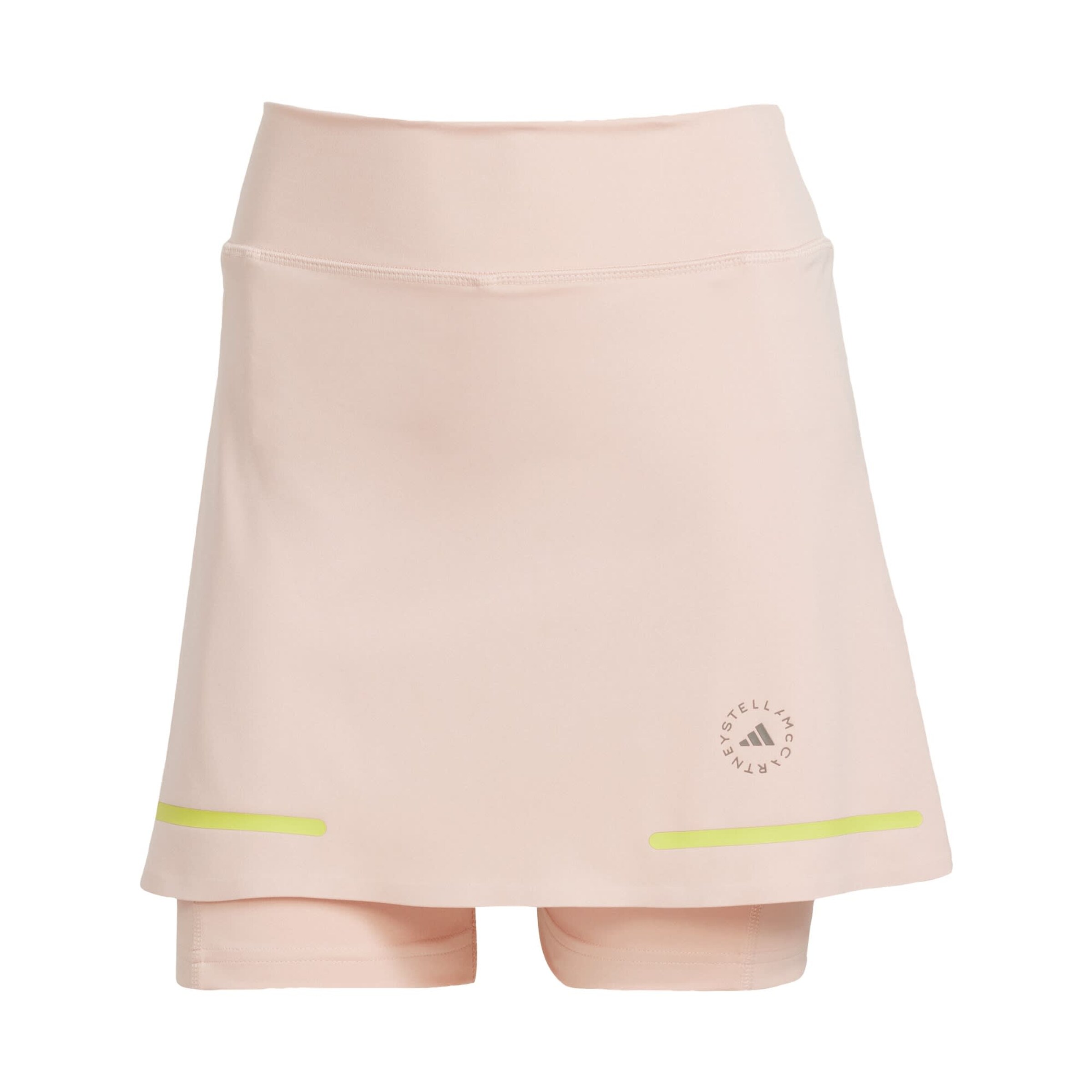 ADIDAS BY STELLA MCCARTNEY Sports skirt 'TrueNature Golf' in Limone / Dusky pink / Black, Item view