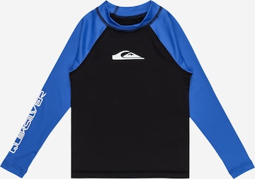 QUIKSILVER Swimshirt 'Everyday' in Schwarz: Vorderseite