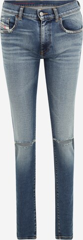 DIESEL Slimfit Jeans in Blau: predná strana