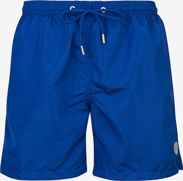 Shorts de bain 'Siro Basic' 19V69 ITALIA en bleu : devant