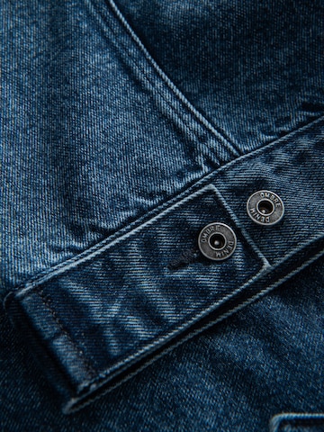 Ombre Tussenjas in Blauw