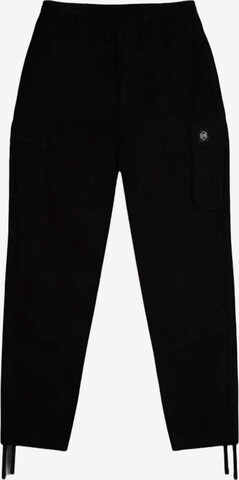 DOLLY NOIRE Regular Cargo Pants in Black: front