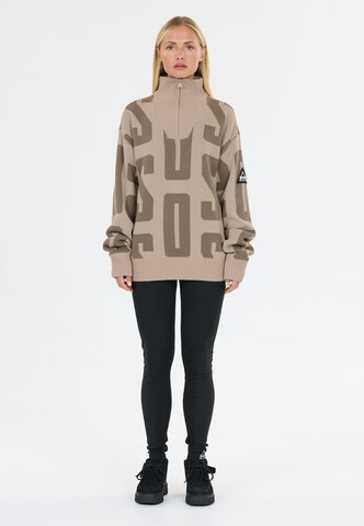 SOS Sports sweater 'Verbier' in Beige