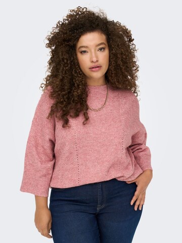 Pull-over ONLY Carmakoma en rouge