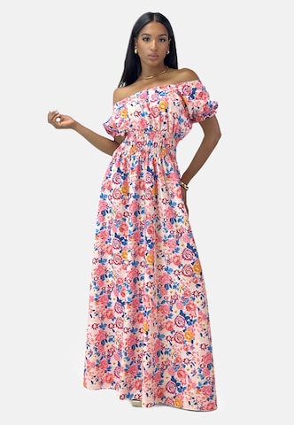 Elara Zomerjurk in Roze: voorkant