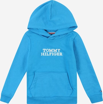 TOMMY HILFIGER Tréning póló - kék: elől