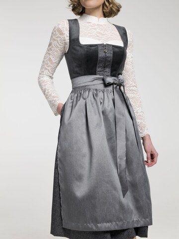 SPIETH & WENSKY Dirndl 'Buchsbaum' in Grey