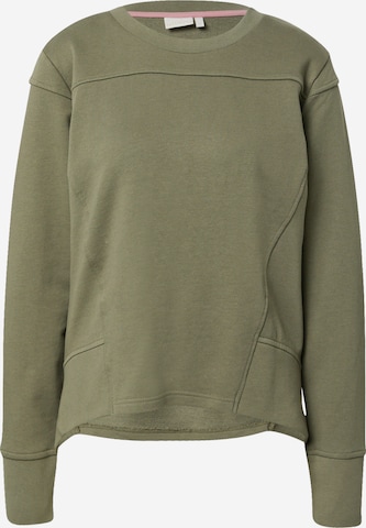 NÜMPH Sweatshirt in Green: front