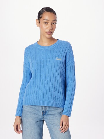 Pullover di Superdry in blu: frontale