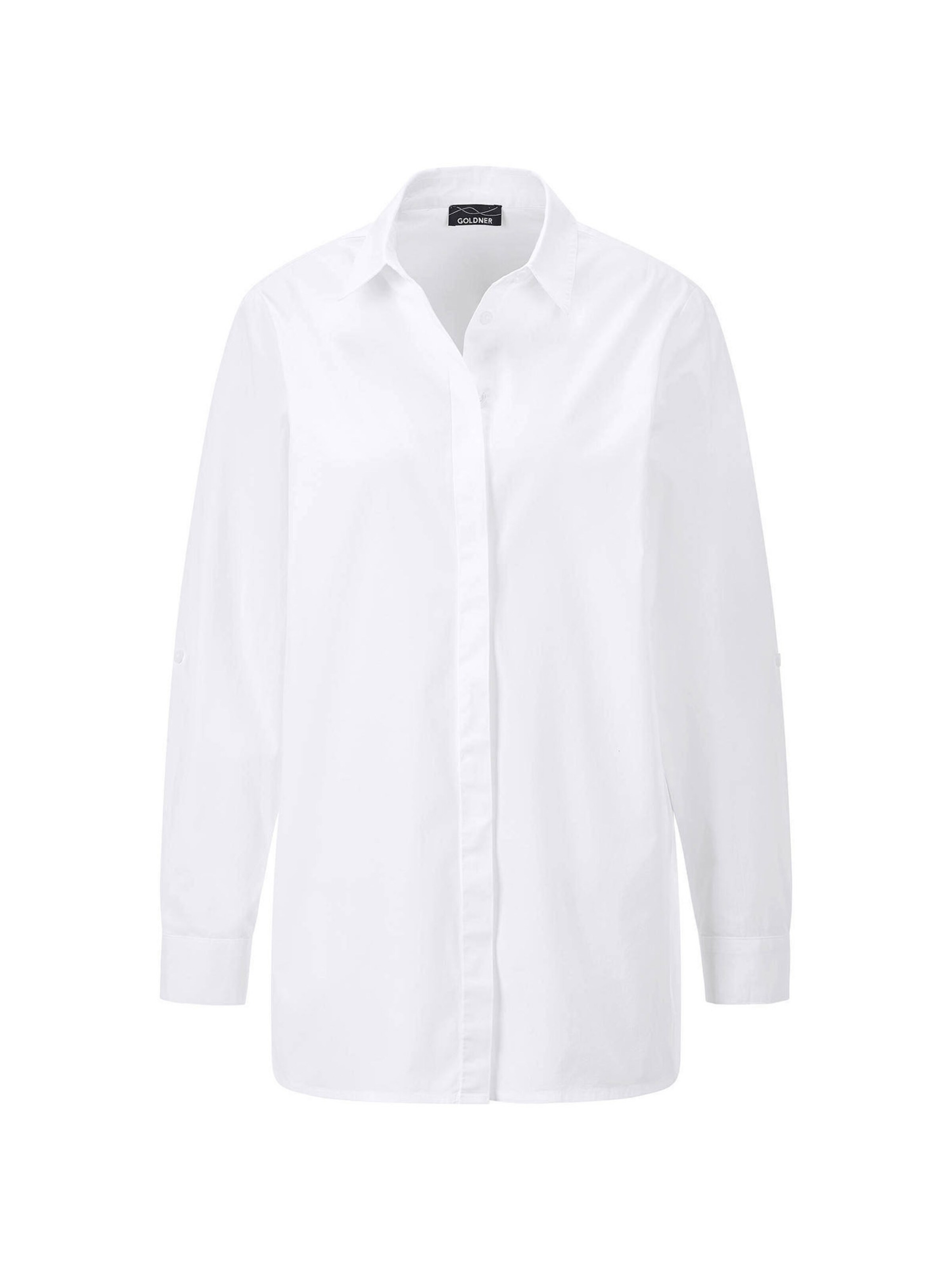 Goldner Blouse in Wit: voorkant