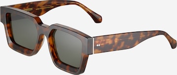 KAMO Solglasögon '007' i brun: framsida