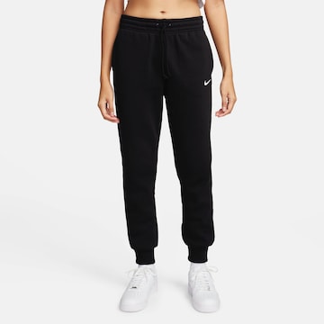 Nike Sportswear Tapered Pants 'Phoenix' in Black: front