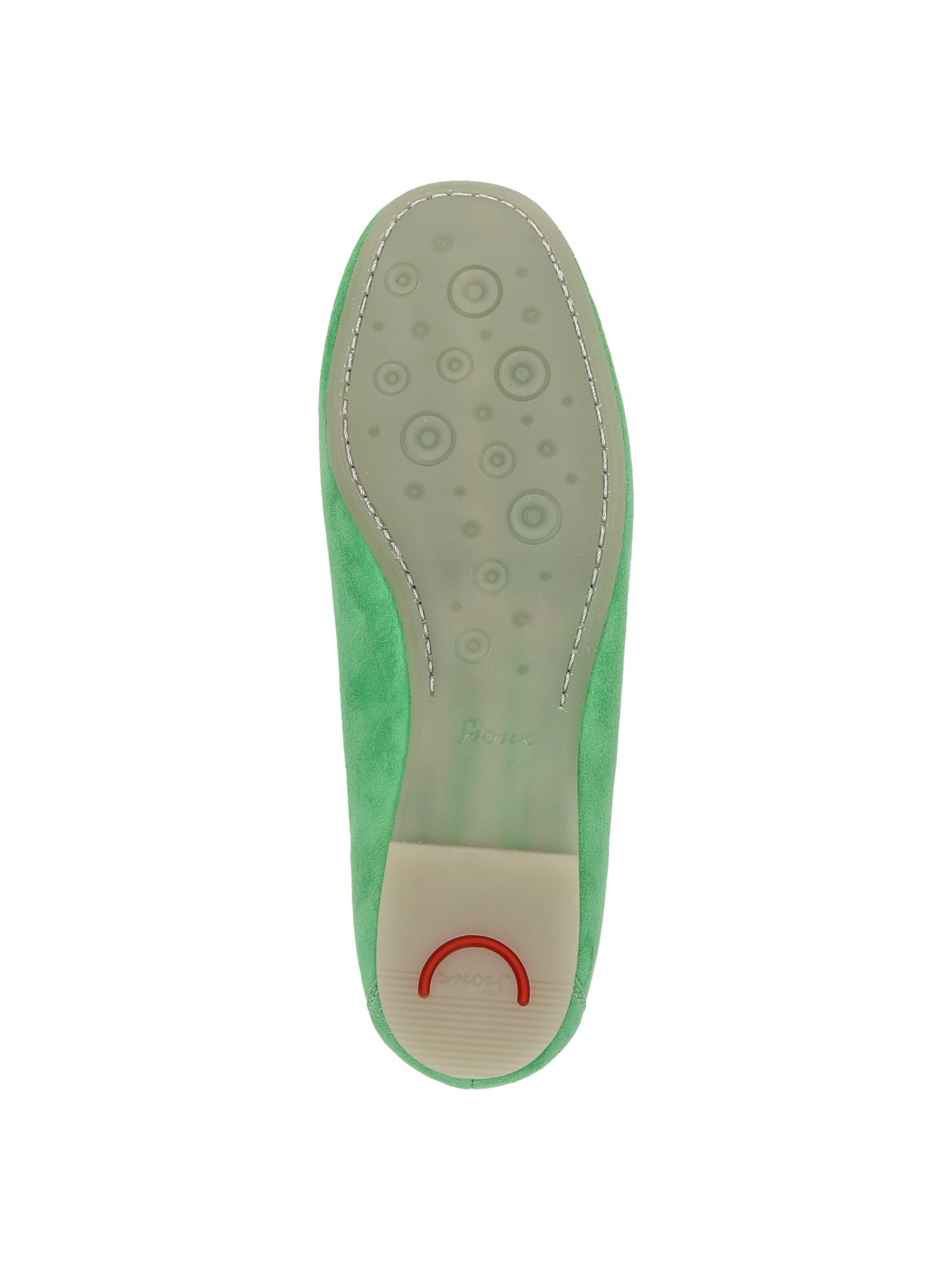 SIOUX Classic Flats in Green