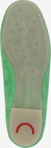 SIOUX Classic Flats in Green