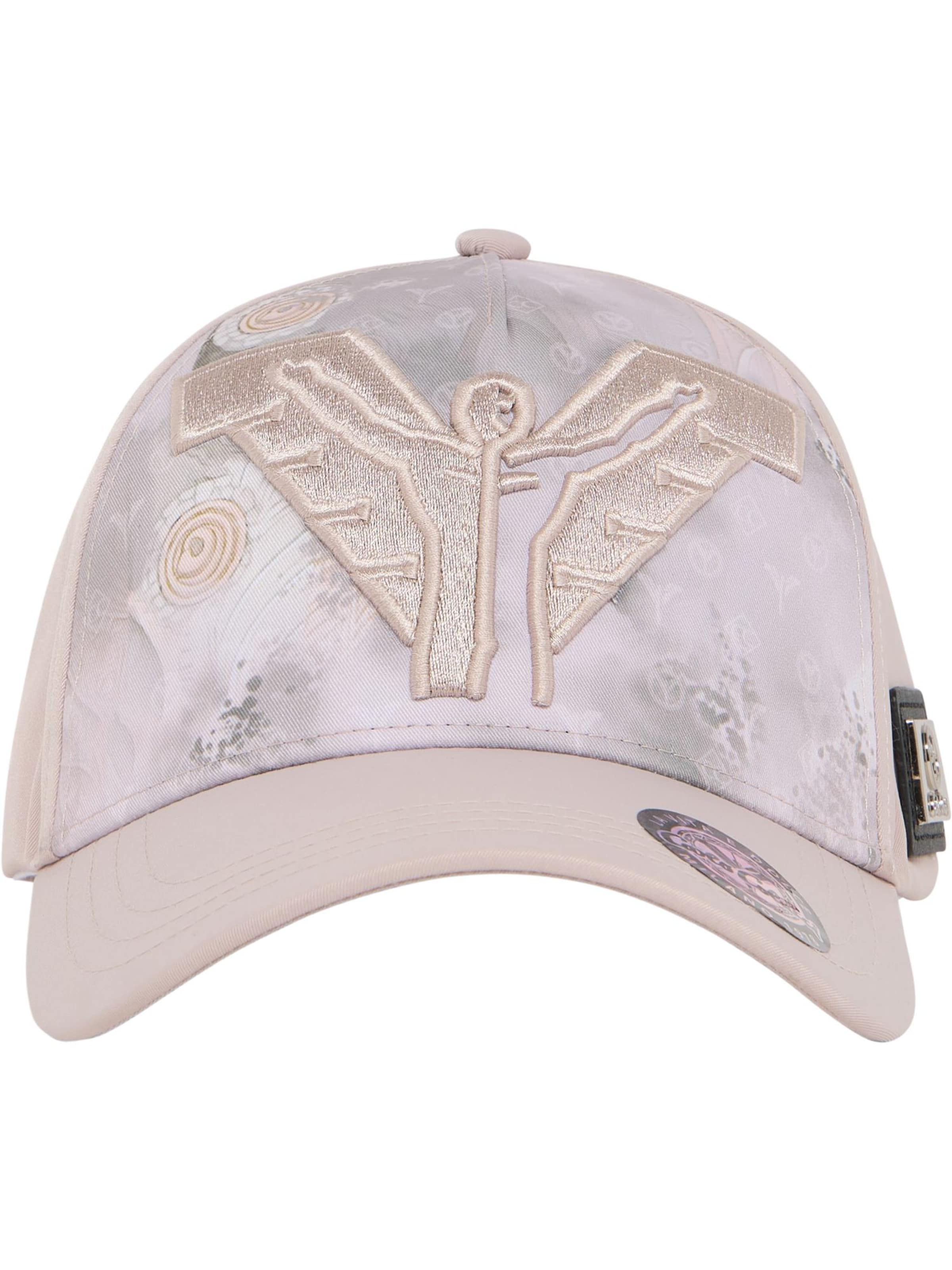 Carlo Colucci Cap 'Eliskases' in Beige: Vorderseite