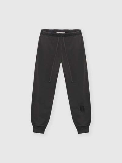 BARRYAN Bukser 'Embroidered shell sweatpants' i 36-38 i mørkegrå, Produktvisning