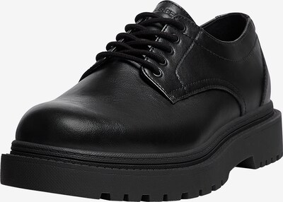 Pull&Bear Lace-up shoe in Black, Item view