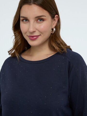 T-shirt Fiorella Rubino en bleu