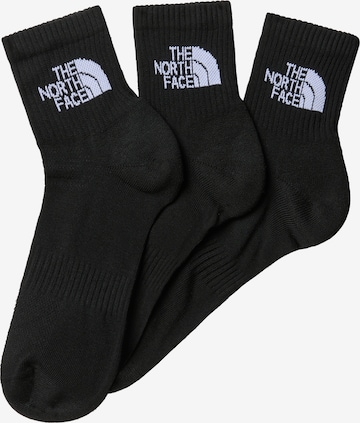 THE NORTH FACE - Calcetines deportivos en negro: frente