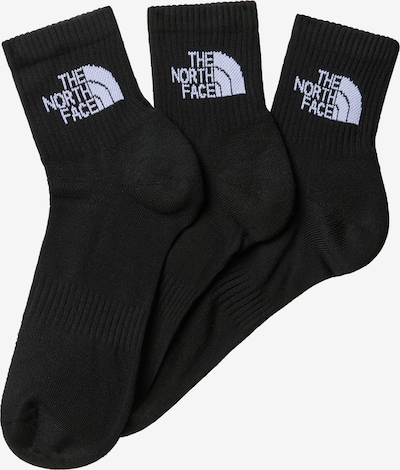 THE NORTH FACE Sports socks in Black / White, Item view