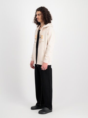 ALPHA INDUSTRIES Tréning dzseki - fehér