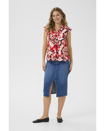 Kaffe Blouse 'KAIssa' in Rood: voorkant