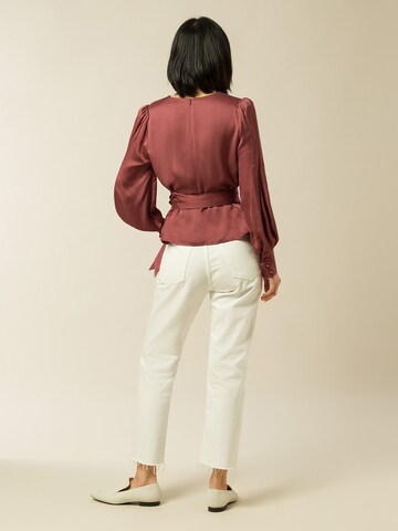 IVY OAK Blouse 'Bea' in Brown