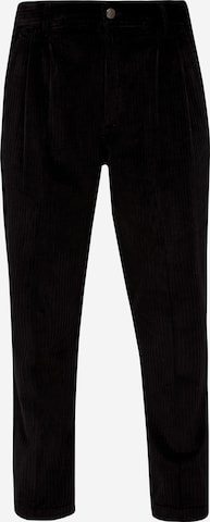 s.Oliver Pleat-Front Pants in Black: front