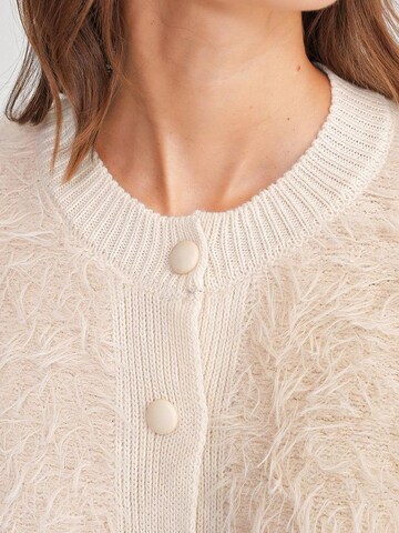 MixRay Gebreid vest in Beige