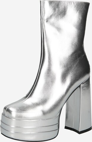 Raid Bootie 'EMELY' in Silver: front