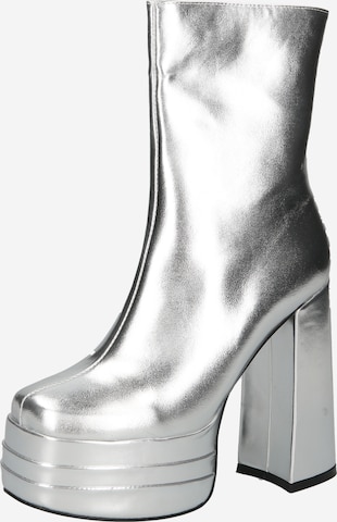 Raid Ankle Boots 'EMELY' in Silver: front