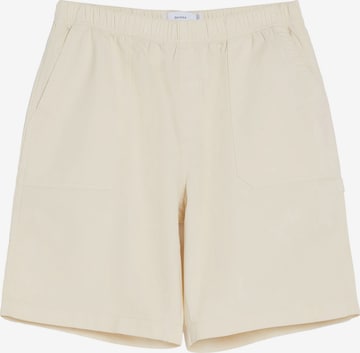 Bershka Broek in Beige: voorkant