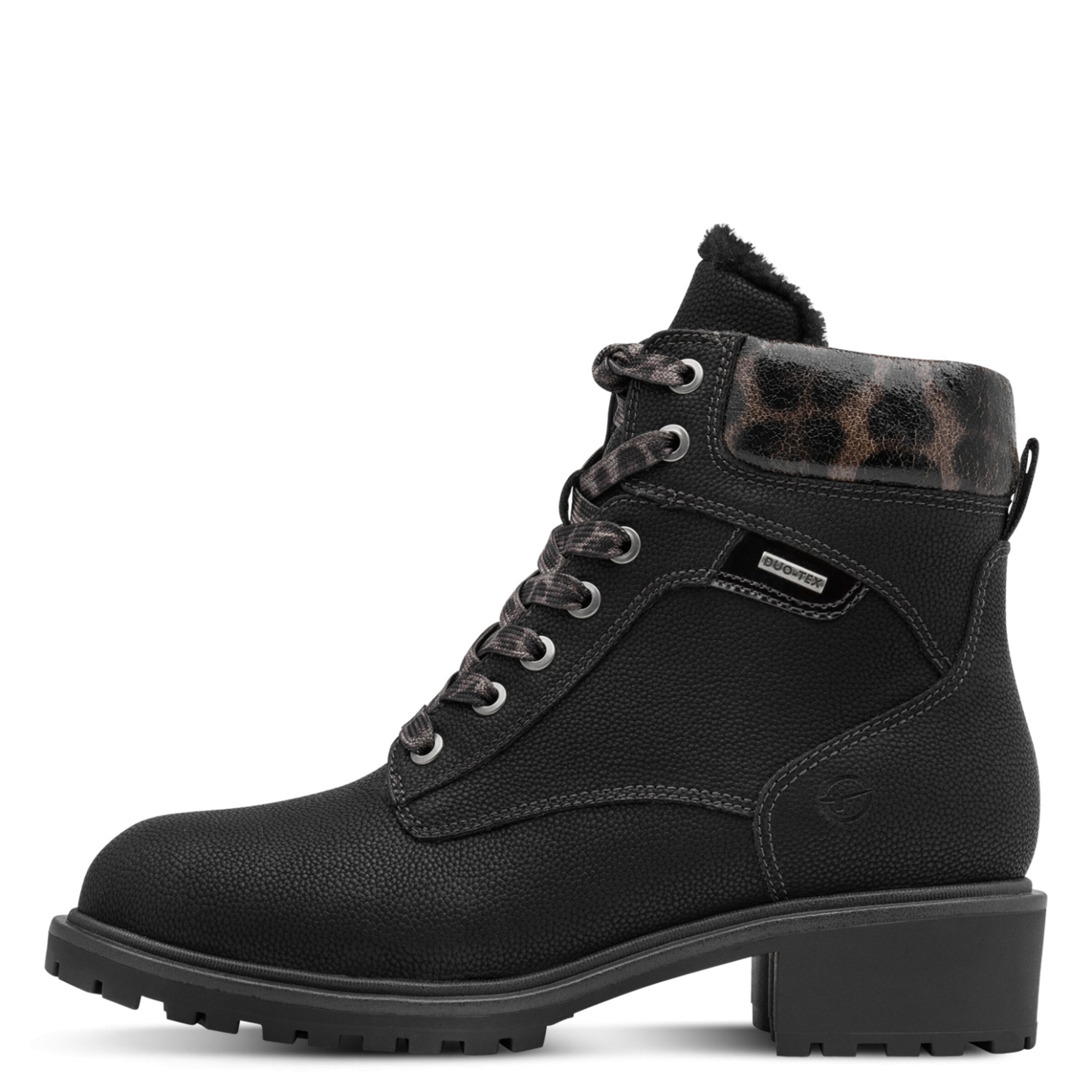 Bottines à lacets Tamaris en noir