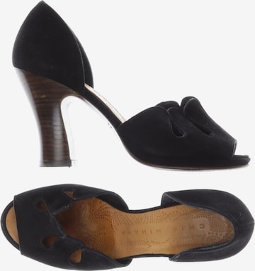 Chie Mihara Sandals & High-Heeled Sandals in 36 in Black: front