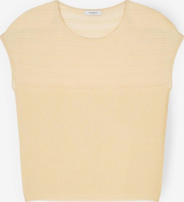 MOTIVI Pullover in Beige: Vorderseite