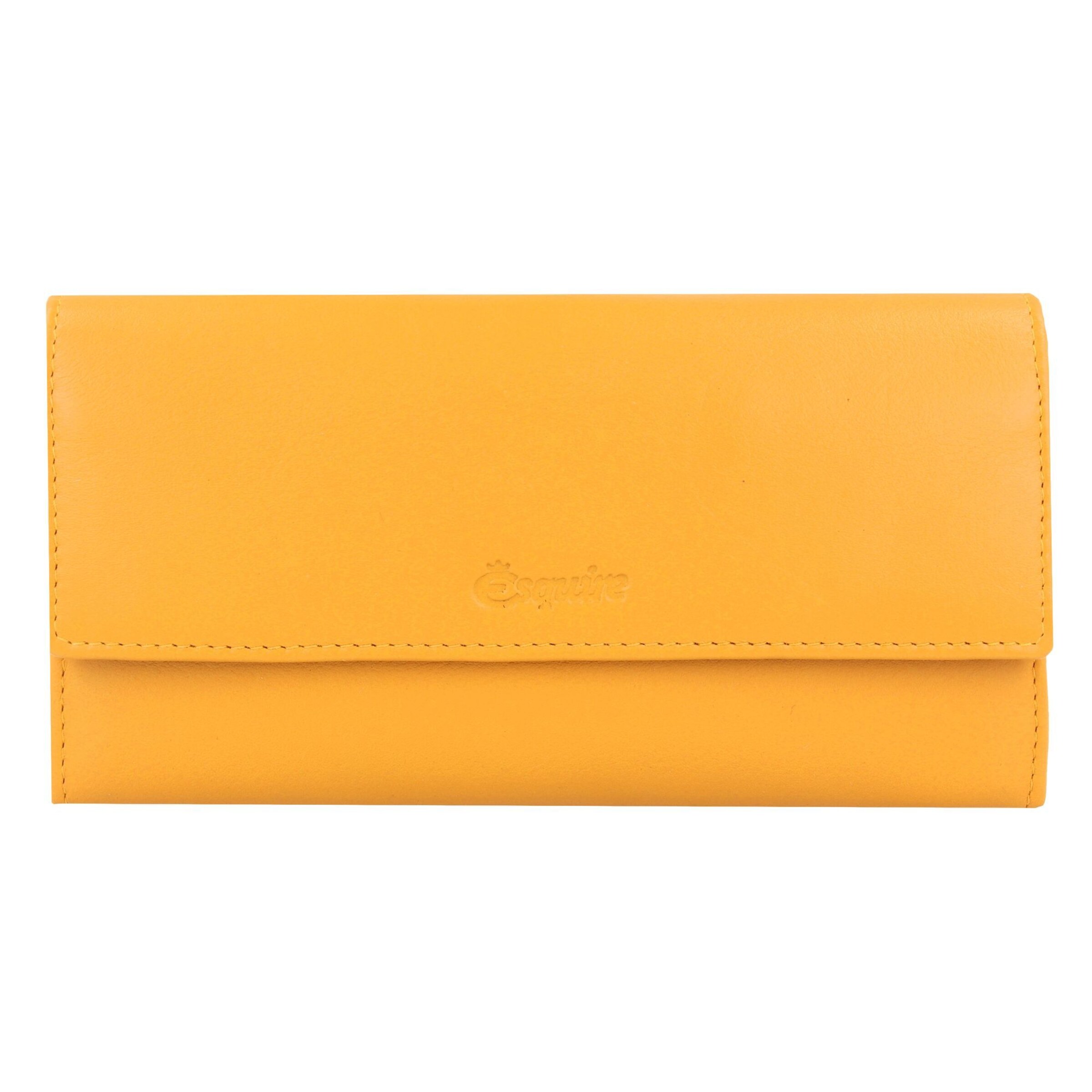 Portamonete 'Peru' di Esquire in giallo: frontale