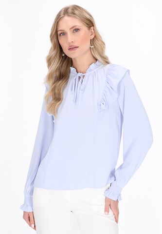 DreiMaster Klassik - Blusa en azul: frente
