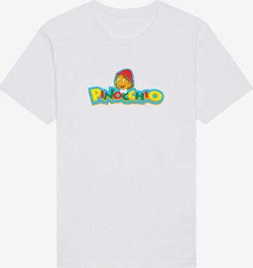 F4NT4STIC Shirt 'Pinocchio' in Wit: voorkant