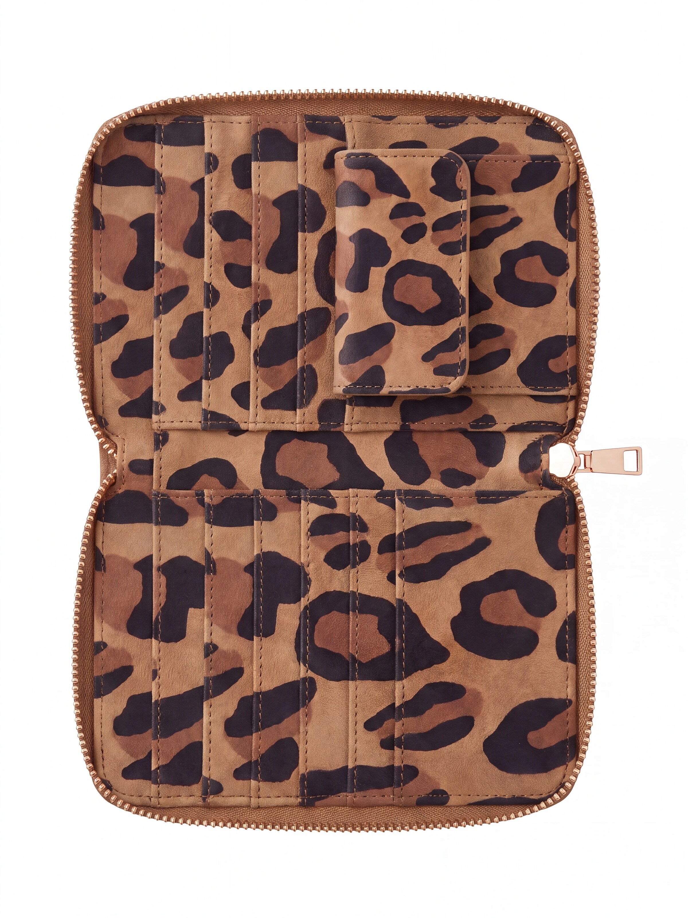 MILLYMILK® Wallet 'SAVANA MEDIUM' in Brown