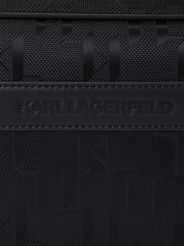 Karl Lagerfeld Kulturtasche in Schwarz